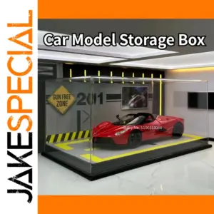 1:24 Car Model Storage Box with LED Light