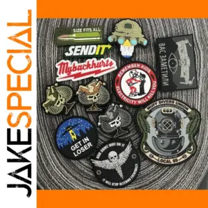 PVC Tactical Patch Set for Night Vision Helmet