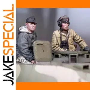 1/35 Scale WWII Panzer Crew Resin Model Set