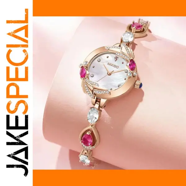 UTHAI W42 Luxury Women's Diamond Bracelet Watch