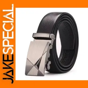 Luxury Men’s PU Leather Business Belt