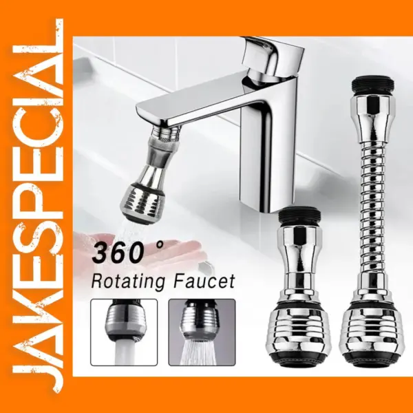 360° Adjustable Faucet Extender with Filter