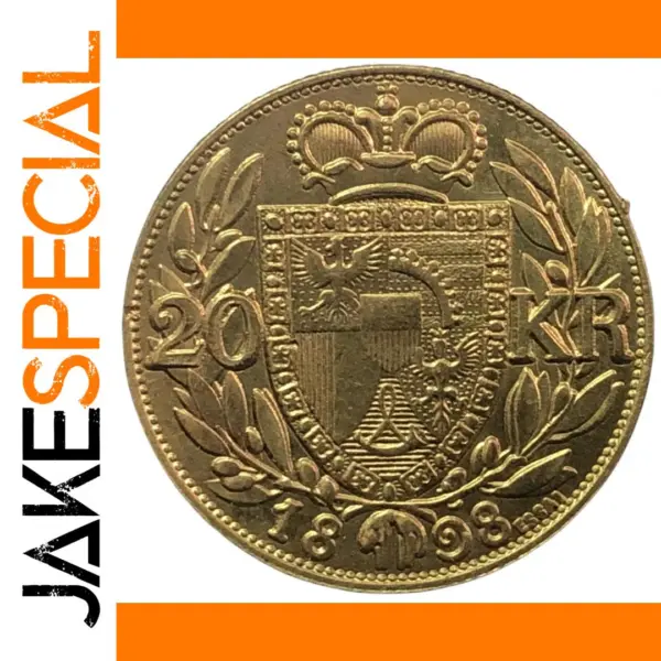 Liechtenstein 1898 20 Kronen Replica Coin