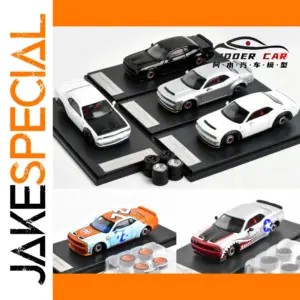 FINE WORKS 1:64 SRT Hellcat Demon Diecast Car