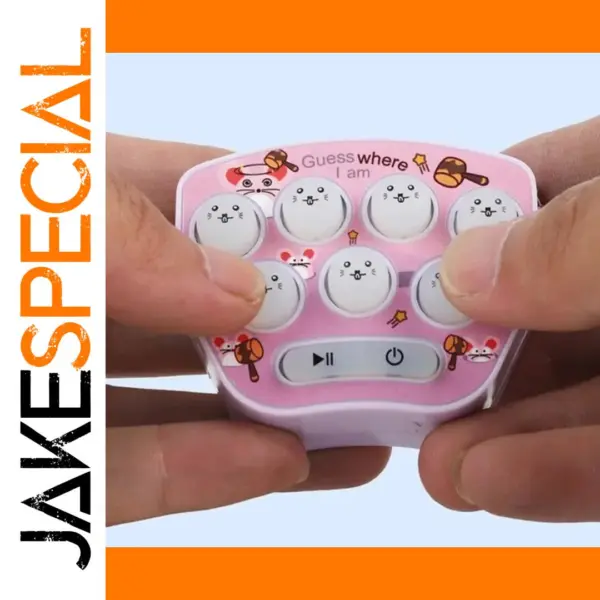 Whack A Mole Game Keychain Toy for Adults