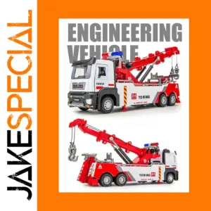 1:32 Alloy Engineering Tow Truck Model Vehicle
