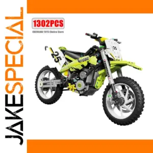 Off Road Motorcycle Building Blocks Set 1302 Pieces