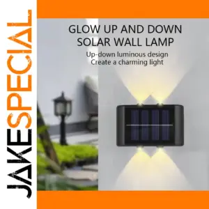 4LED Solar Waterproof Wall Light for Outdoors