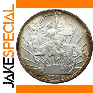 Mexico 1911 Caballito 1 Peso Commemorative Coin