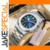 Men's Waterproof Stainless Steel Quartz Watch