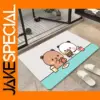Cute Geometric Suede Area Mat 40x60cm