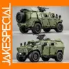 1:18 Metal Military Armored Car Model