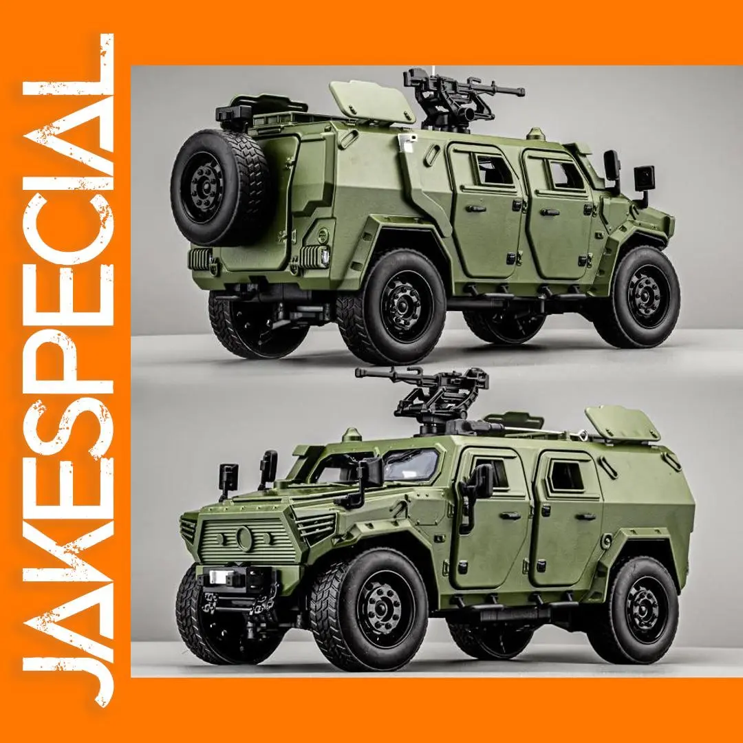 1:18 Metal Military Armored Car Model 1 1:18 Metal Military Armored Car Model