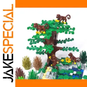 Forest Jungle Animals Building Blocks Set