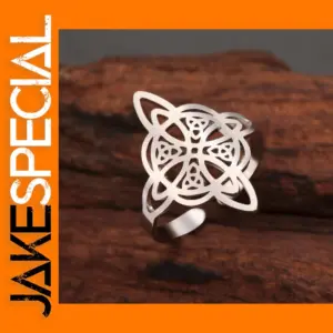 Witch Knot Stainless Steel Ring for All