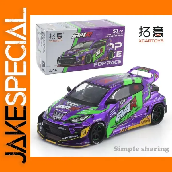 1/64 Scale Die-Cast Toyota GR Yaris Model