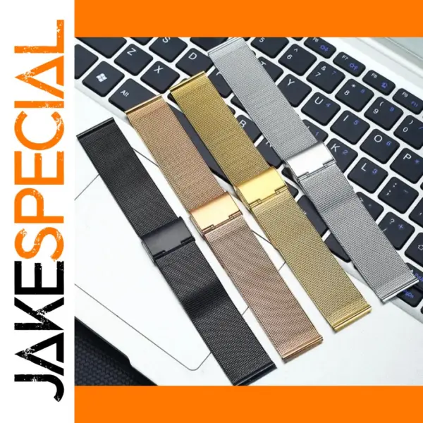22mm 20mm Stainless Steel Milan Loop Watchband
