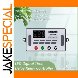 Dual MOS Time Delay Relay DC 5V-30V DDC-432