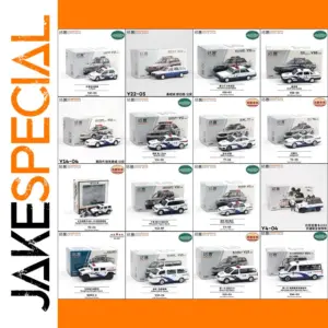 Public Security Police Car Model 1/64 Alloy Collection