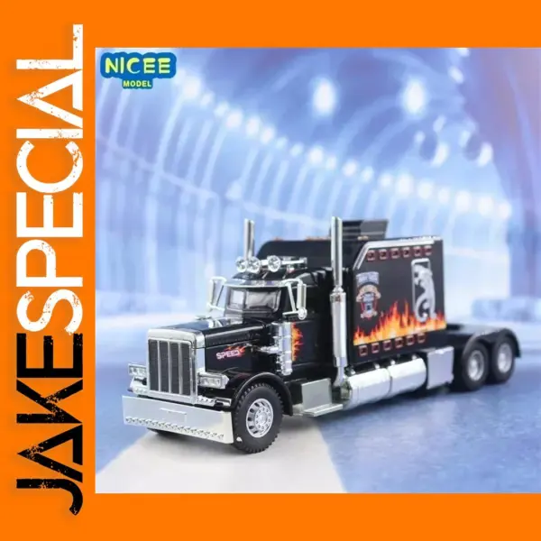 1:24 Peterbilt 389 Alloy Toy Truck Model