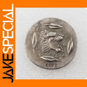 Ancient Greek Replica Coin Gilded Metal 1840