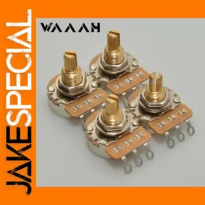 10pcs Brass Potentiometers for Guitar 250K 500K
