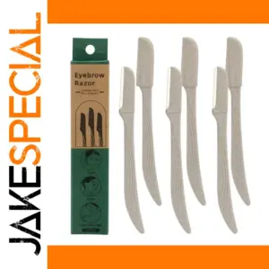 6pcs Eco-Friendly Wheat Straw Eyebrow Razors