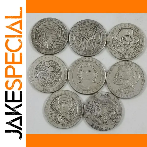 Replica US 8 Coin Set with Vintage Designs