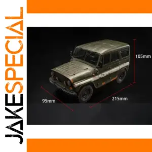 Desert Escape Classic Jeep Alloy Model 21.5cm