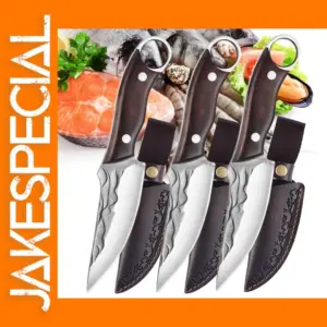Hand Forged Stainless Steel Kitchen Knife Set