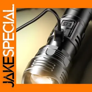 USB Rechargeable High Power LED Flashlight