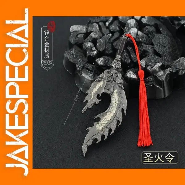 Holy Fire Order Metal Weapon Model 15cm