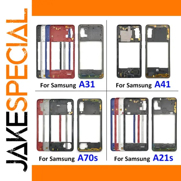 Middle Frame for Samsung Galaxy A21S, A31, A41, A70S