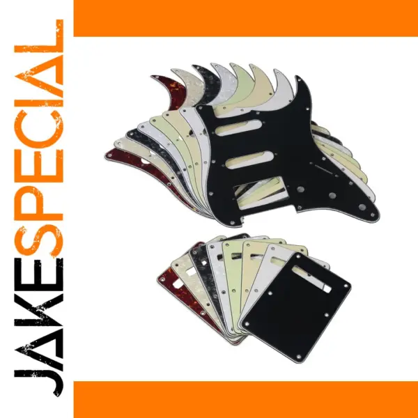 11-Hole SSH ST Electric Guitar Pickguard Set