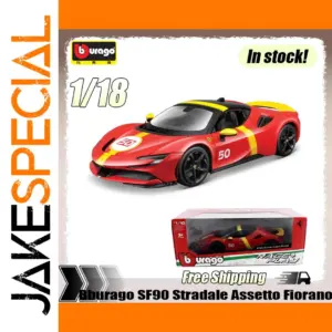 Bburago 1:18 Ferrari Sf90 Stradale Assetto Fiorano Model