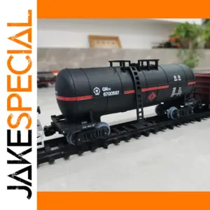 China GN70 Black Oil Tank Train Model