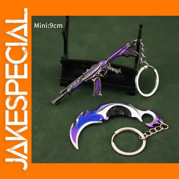 Phantom Valorant Mini Keychain Knife 8cm