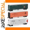 N Scale Evemodel 50ft Steel Reefer Cars Pack of 3
