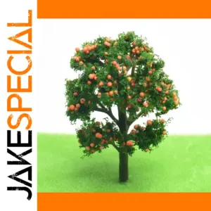 Plastic Miniature Fruit Trees for HO Models