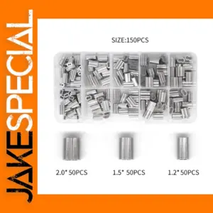 Aluminum Crimping Sleeve Set for Wire Ropes