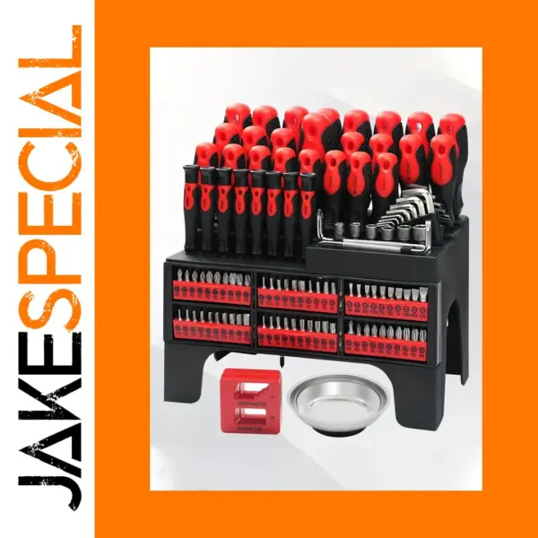 118-Piece Precision Screwdriver Set with Case