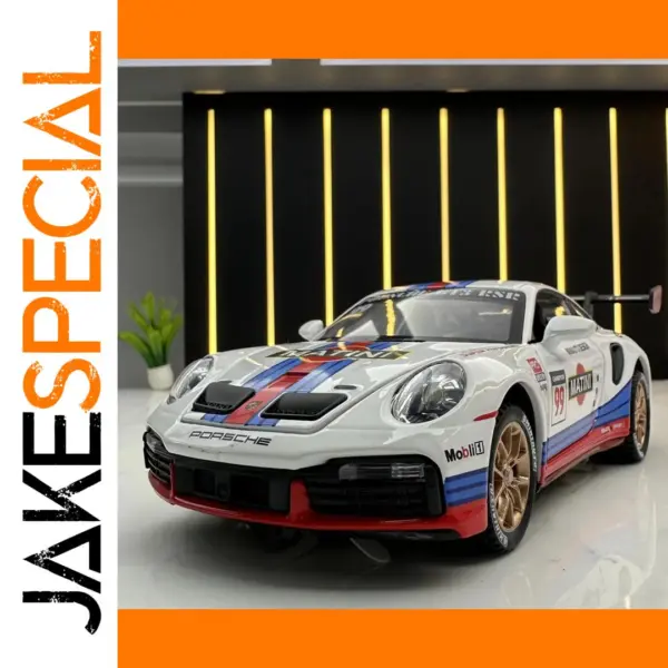 1:32 Diecast Porsche 911 GT3 RSR Model