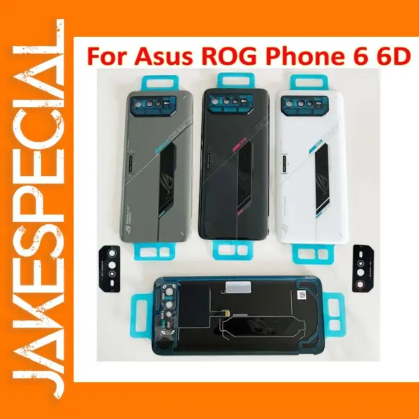 Back Glass Battery Cover for Asus ROG Phone 6D