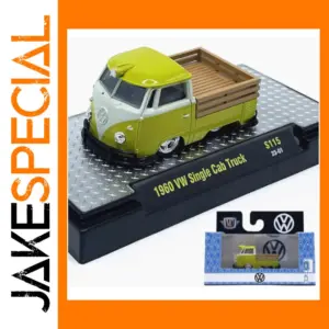 1960 VW Single Cab Truck Diecast Model 1:64 Alloy Collection