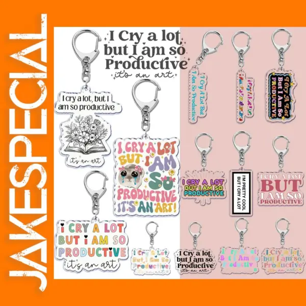 Funny Music Quote Keychain for All Fans