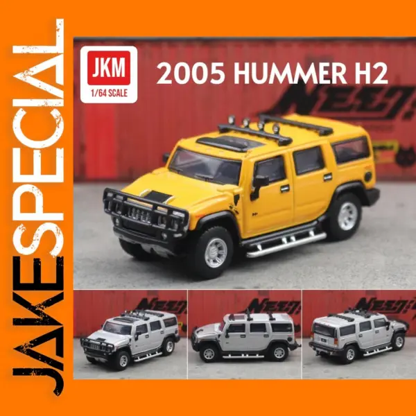 1/64 Hummer H2 SUV Diecast Model Toy Car