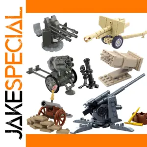 88mm Flak Gun Building Block Toy Kit