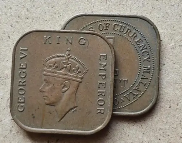 20mm British George VI Coin Badge Collection - Image 2