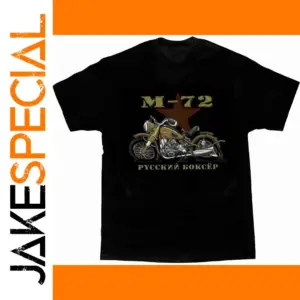Ural M72 Russian Boxer Cossack T-Shirt Men
