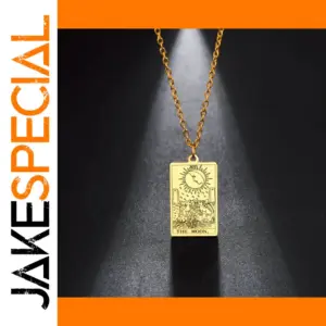 Major Arcana Tarot Stainless Steel Necklace